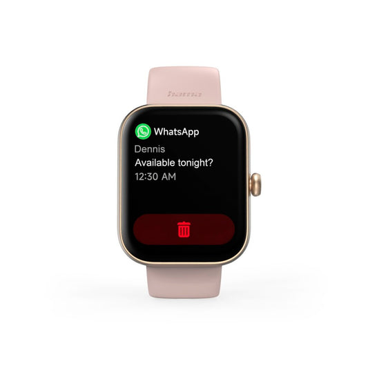 Hama Smartwatch 5000 Telefoonfunctie Slaapanalyse Waterdicht 1.65 Inch RosÉ