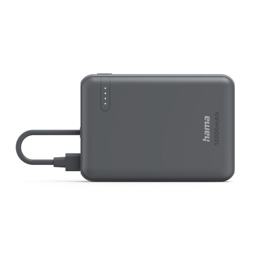 Hama Power Pack Travel 10000 Mah 2X Usb-C Antraciet