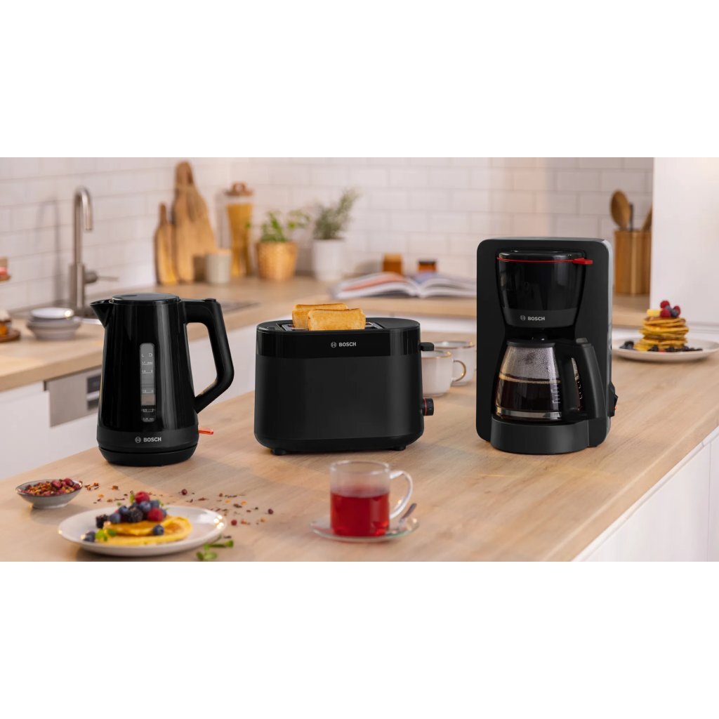 Bosch Twk1M123 Mymoment Waterkoker 1.7L 2400W Zwart
