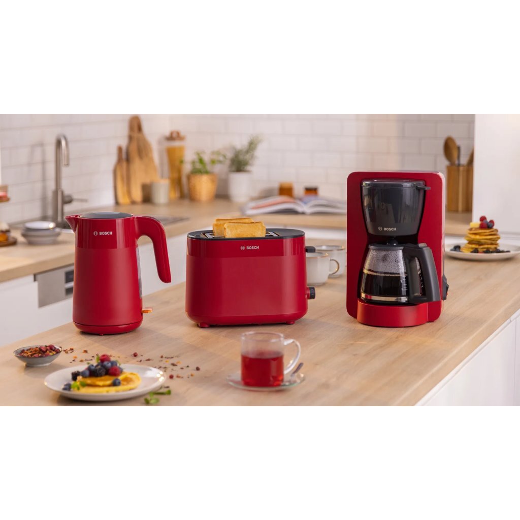 Bosch Twk2M164 Mymoment Waterkoker 1.7L 2400W Rood