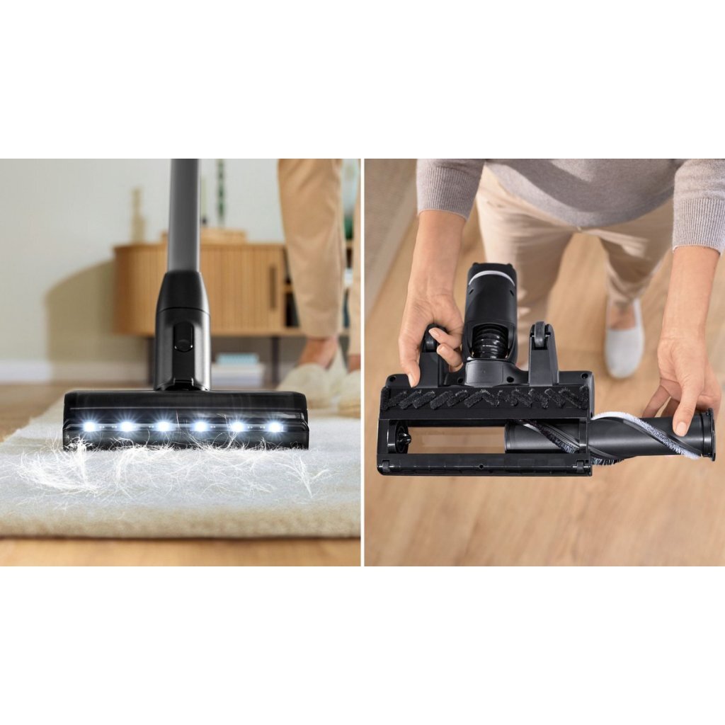 Bosch Bcs931Wba Accu Steelstofzuiger Zwart/Zilver