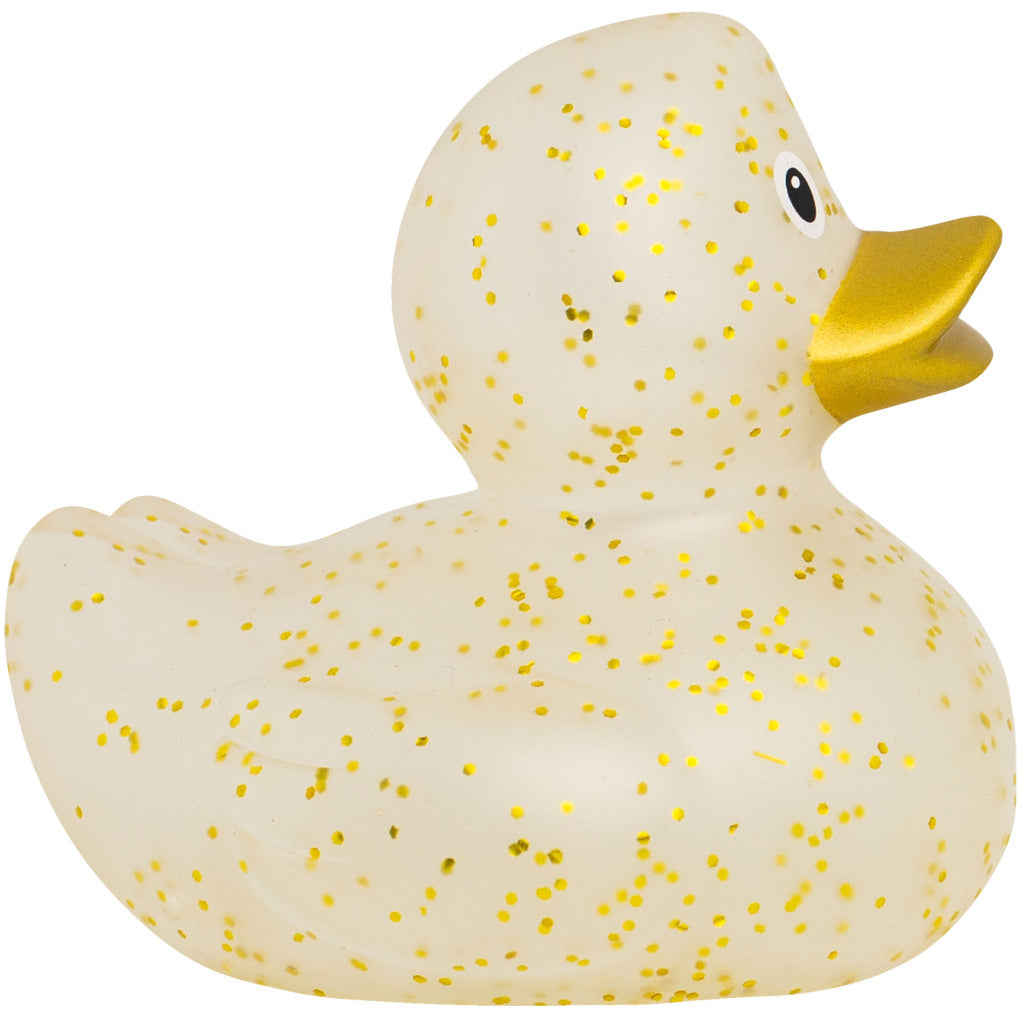 Lilalu Gouden Glitter Badeend