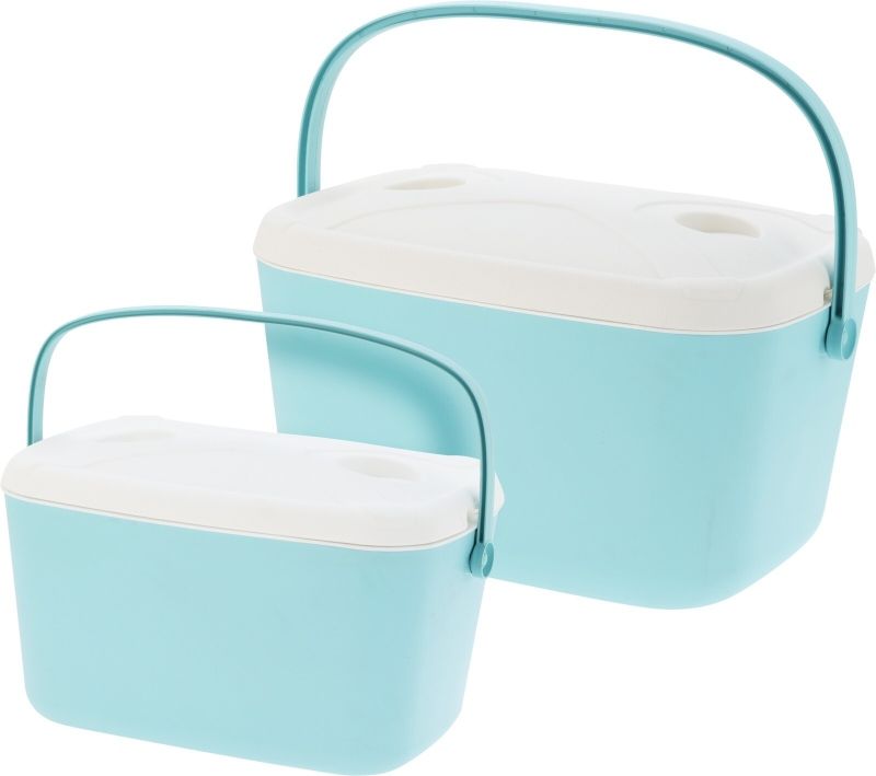 Koelboxen Set - Lichtblauw - 30 En 15 Liter