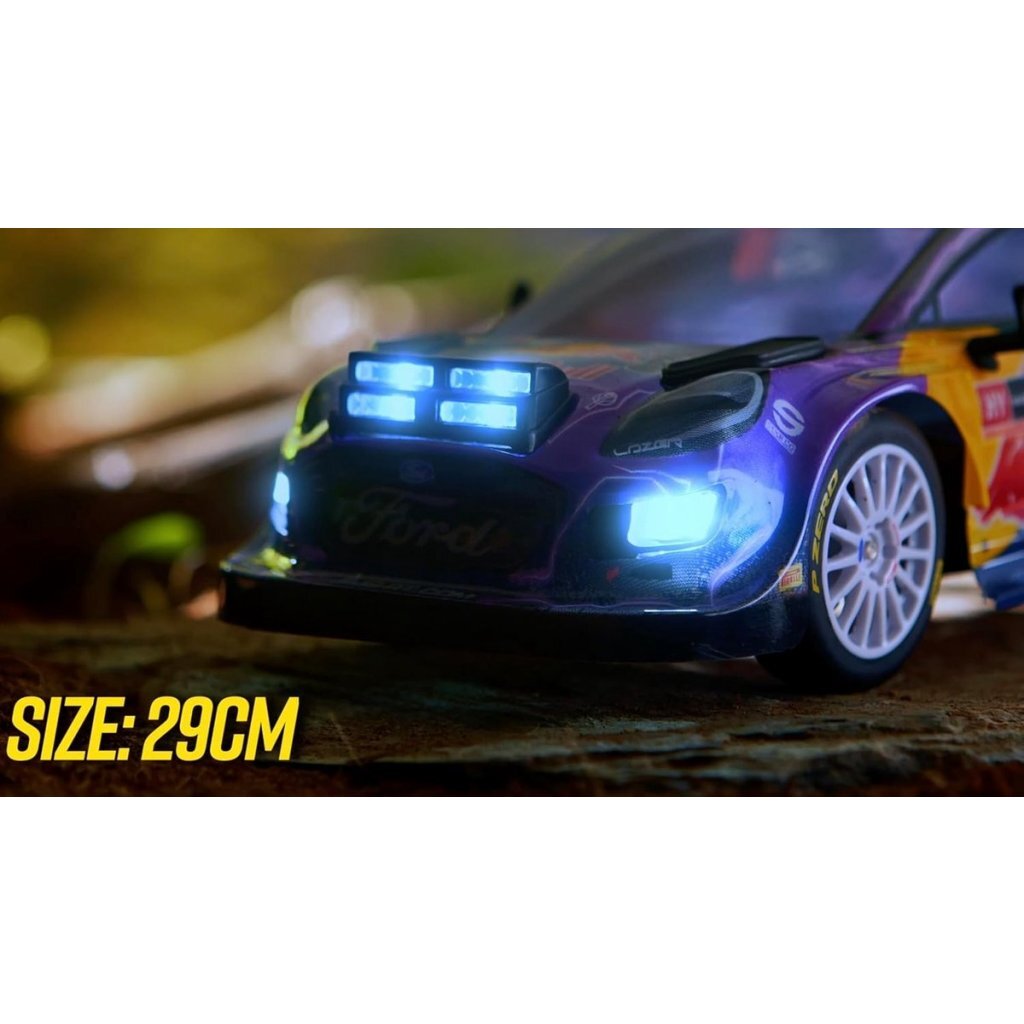 Nikko Rc Rally M-Sport Ford Puma #19 Loeb 1:18 + Licht