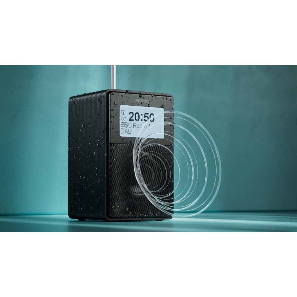 Philips Tar5100/10 Wekkerradio Zwart