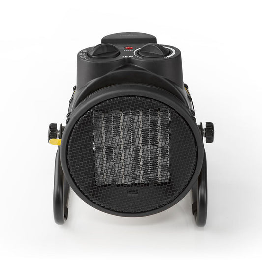 Nedis Htif20Fyw IndustriËLe Keramische Ventilatorkachel Thermostaat 3 Standen 2000 W Geel