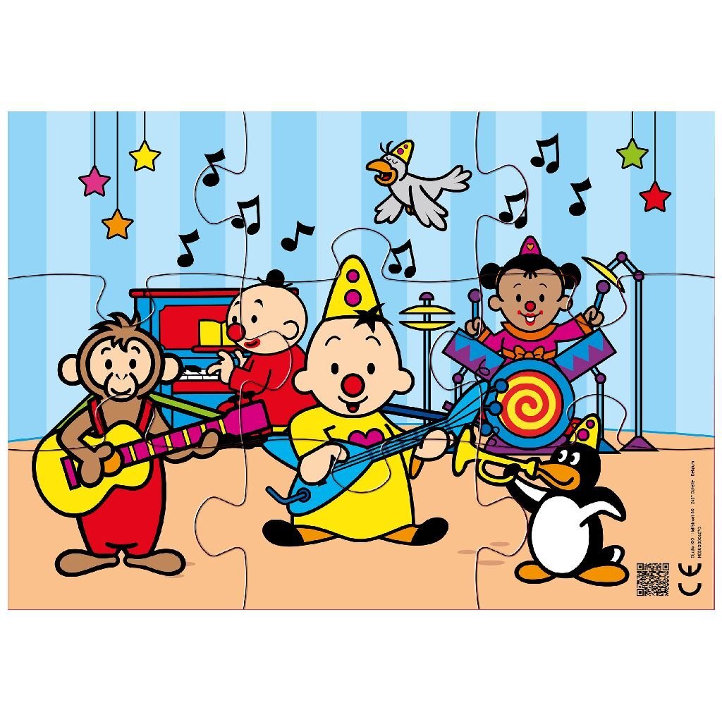 Bumba Puzzel Tralala 9 Stukjes