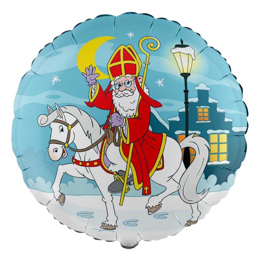 Sinterklaas Folieballon