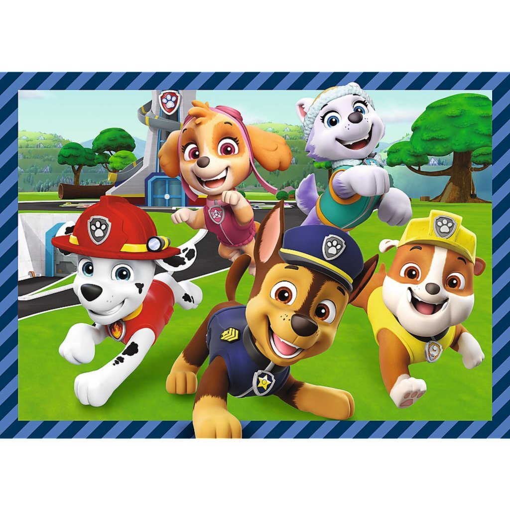 Trefl Paw Patrol 4In1 Puzzel 35-70 Stukjes