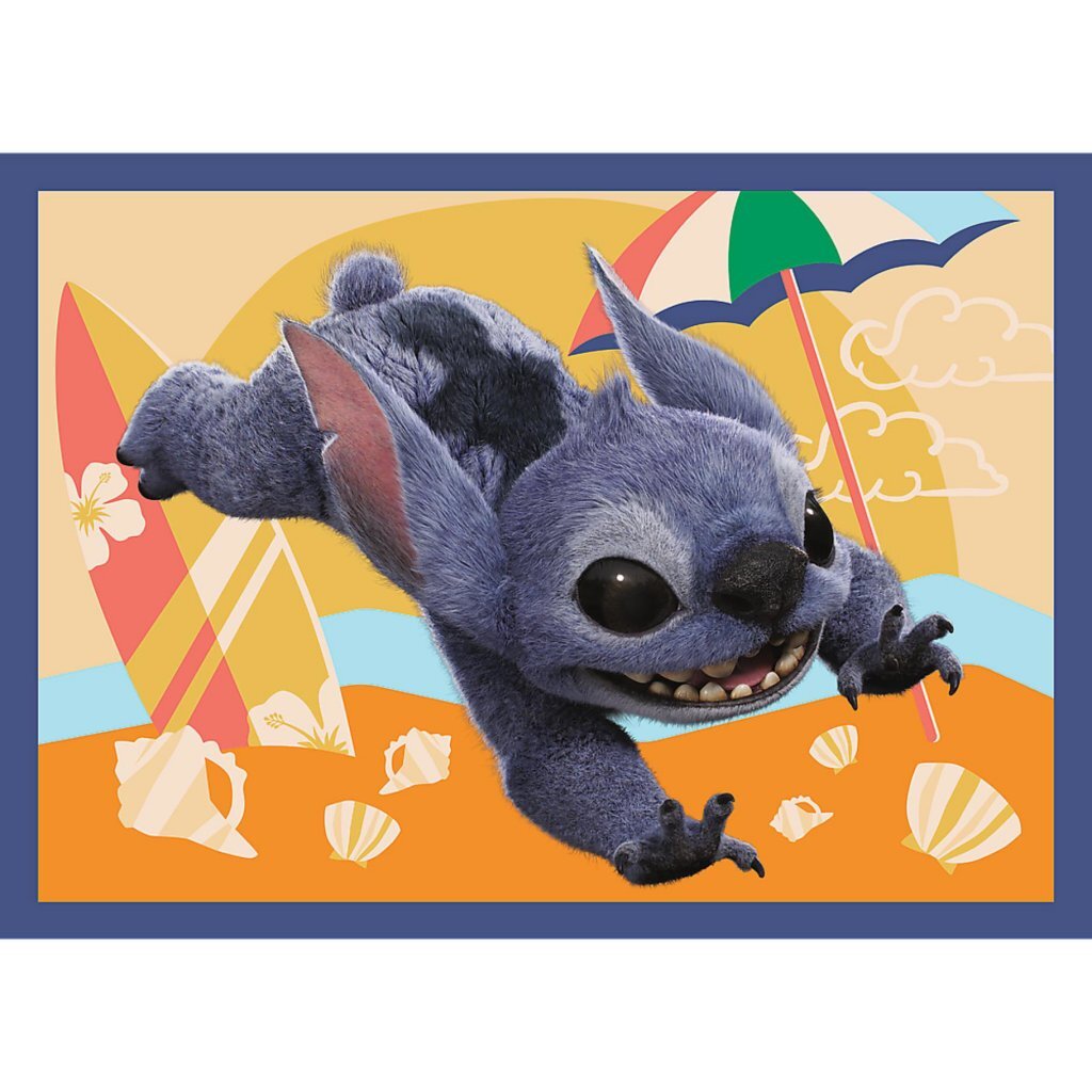 Trefl Disney Stitch 4In1 Puzzel 35-70 Stukjes