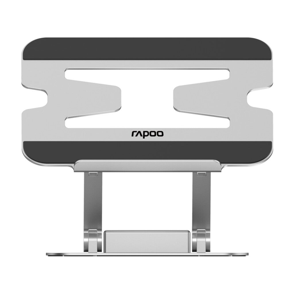 Rapoo Ucs-5001 Laptop Standaard + 5In1 Usb-C Multiport Hub Aluminium/Zilver