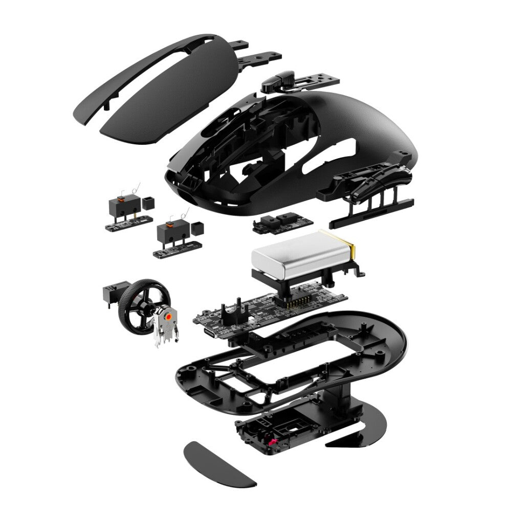 Rapoo V200Pro 4K+8K Draadloze Gaming Muis Zwart