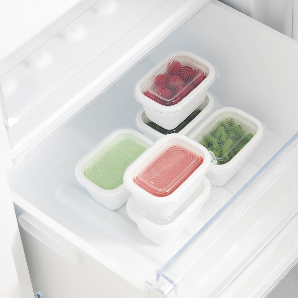Rotho Freeze Diepvriesdozen 6X0.25L Transparant/Wit