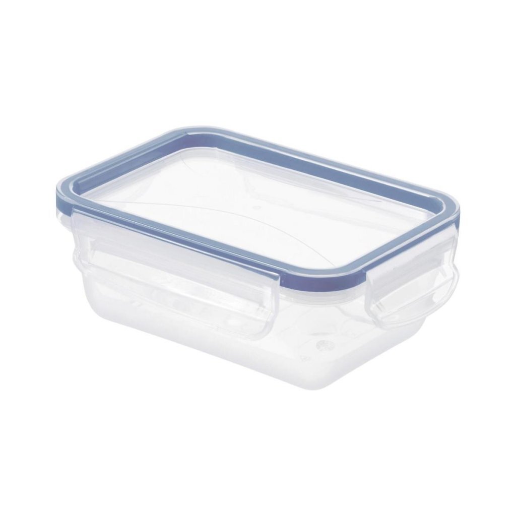 Rotho Clic &Amp; Lock Koelkast Bewaardoos 0.5L Horizon Blauw/Transparant