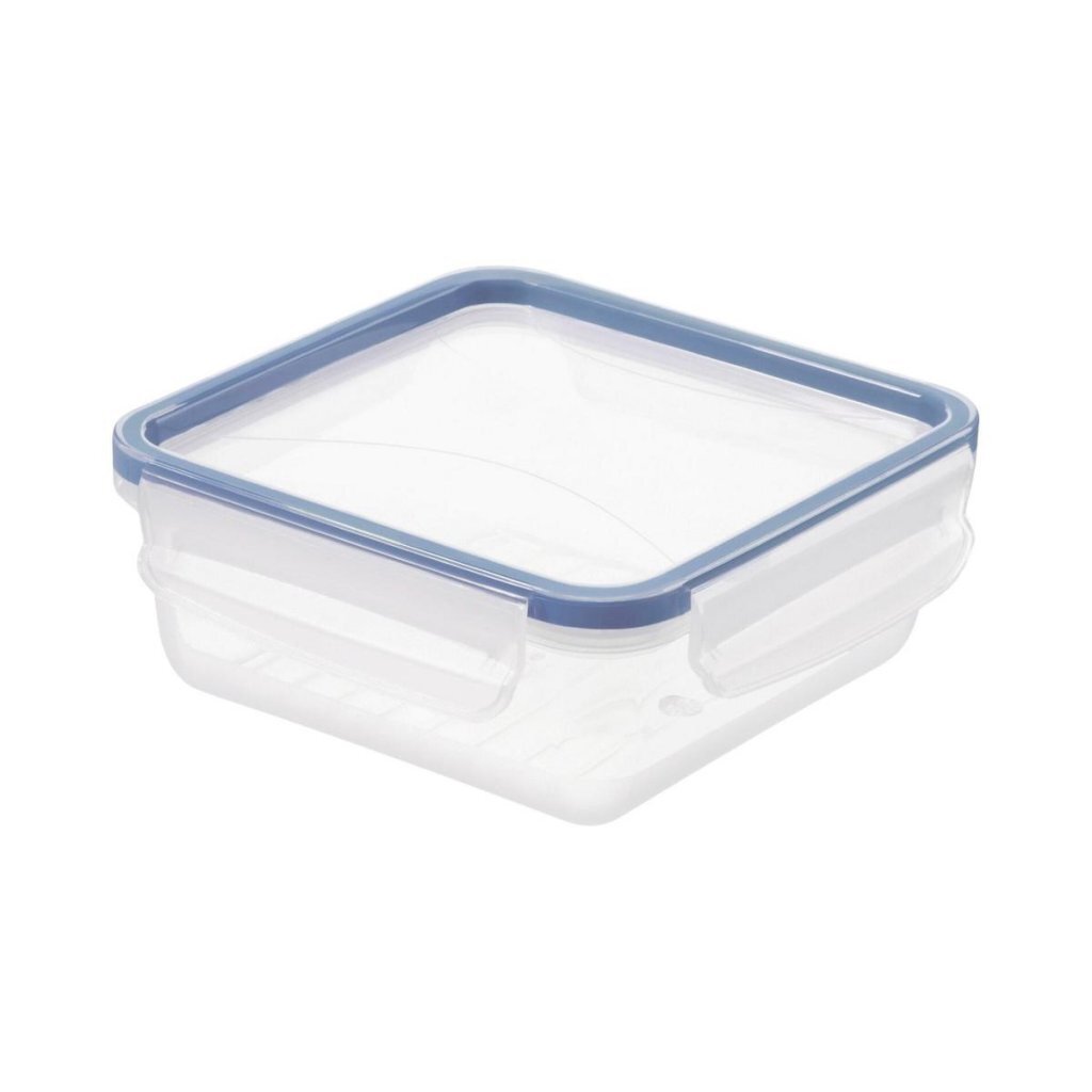 Rotho Clic &Amp; Lock Koelkast Bewaardoos 0.8L Horizon Blauw/Transparant