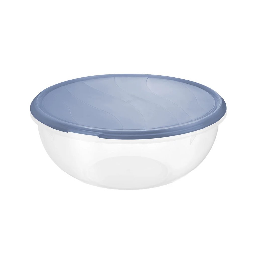 Rotho Rondo Koelkast Bewaardoos Rond 6L Horizon Blauw/Transparant