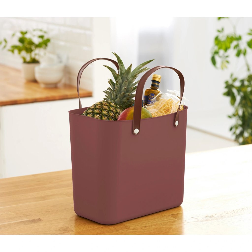 Rotho Albula Multi Bag 23.5X34X40 Cm 25L Donkerrood