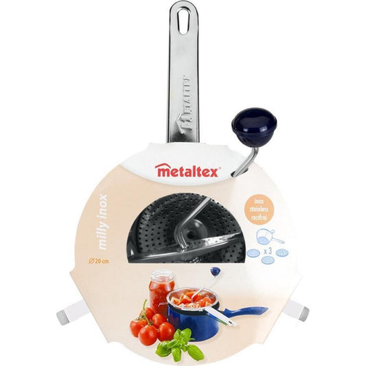 Metaltex Milly Passeerzeef 20 Cm Rvs