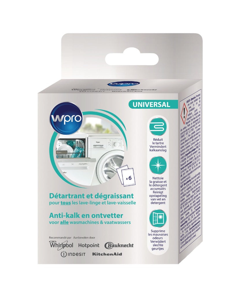 Wpro 484000008819 Ontkalker Vaatwasser / Wasmachine 300 G