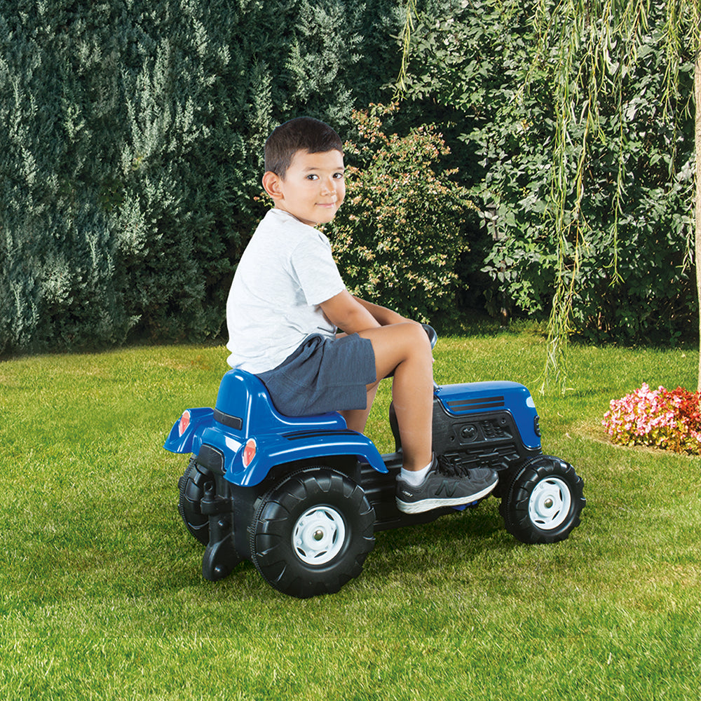 Dolu Traptractor Met Claxon Blauw/Zwart???????