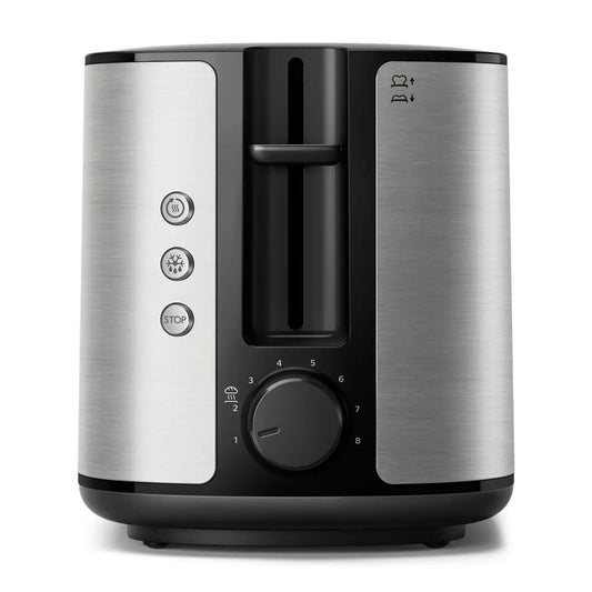 Philips Hd2650/90 Viva Collection Broodrooster 950W Zwart/Rvs