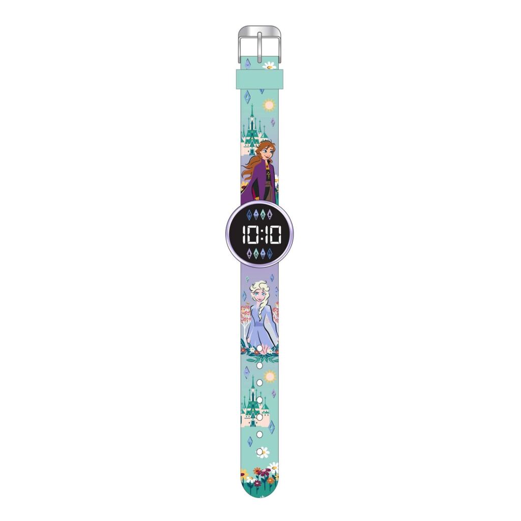 Accutime Disney Frozen Led Horloge Rond