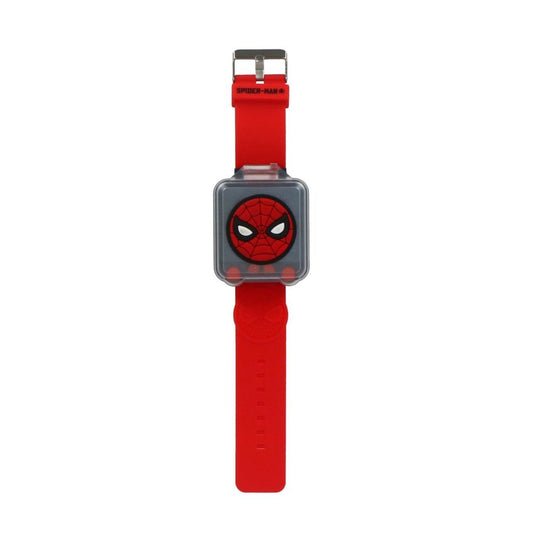 Spiderman Speel En Leer Horloge Rood/Zwart