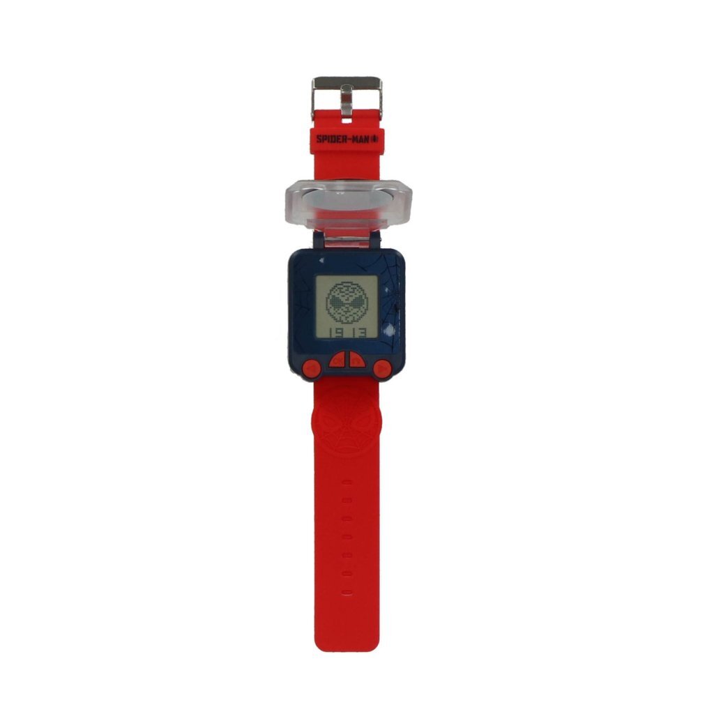 Spiderman Speel En Leer Horloge Rood/Zwart