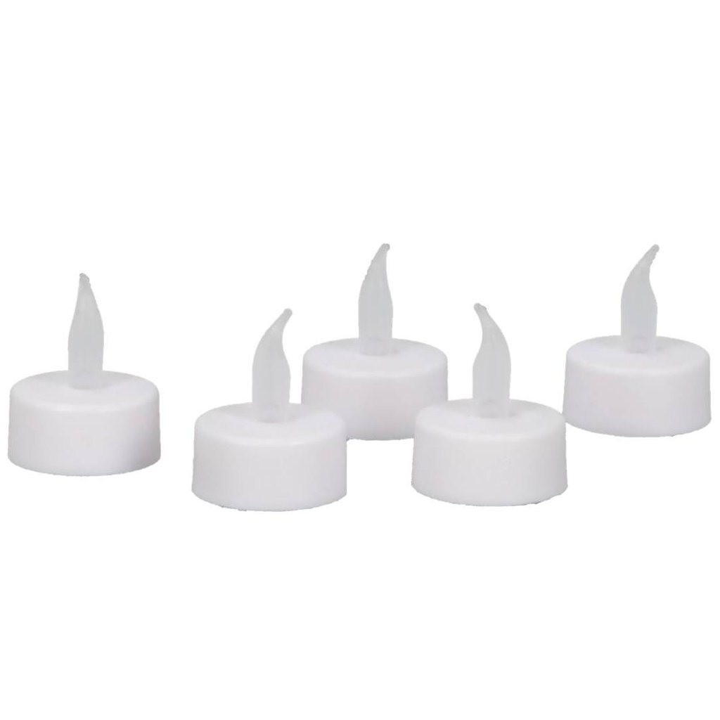 Daily Home Led Theelichten 3.8 Cm 24 Stuks Wit