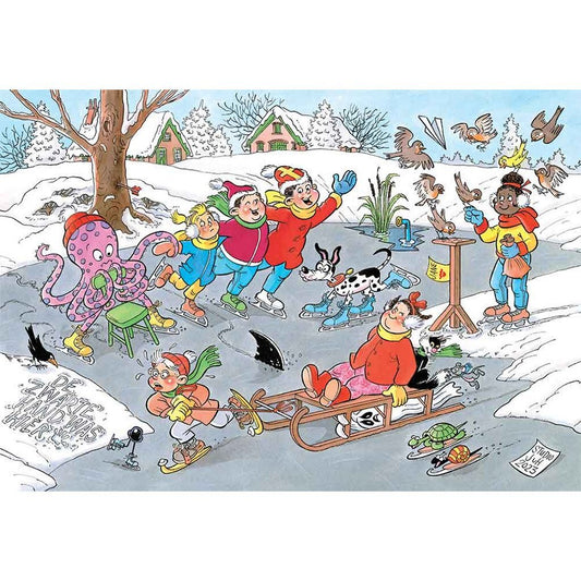 Jumbo Puzzel Jan Van Haasteren Junior Schaatsen 240 Stukjes