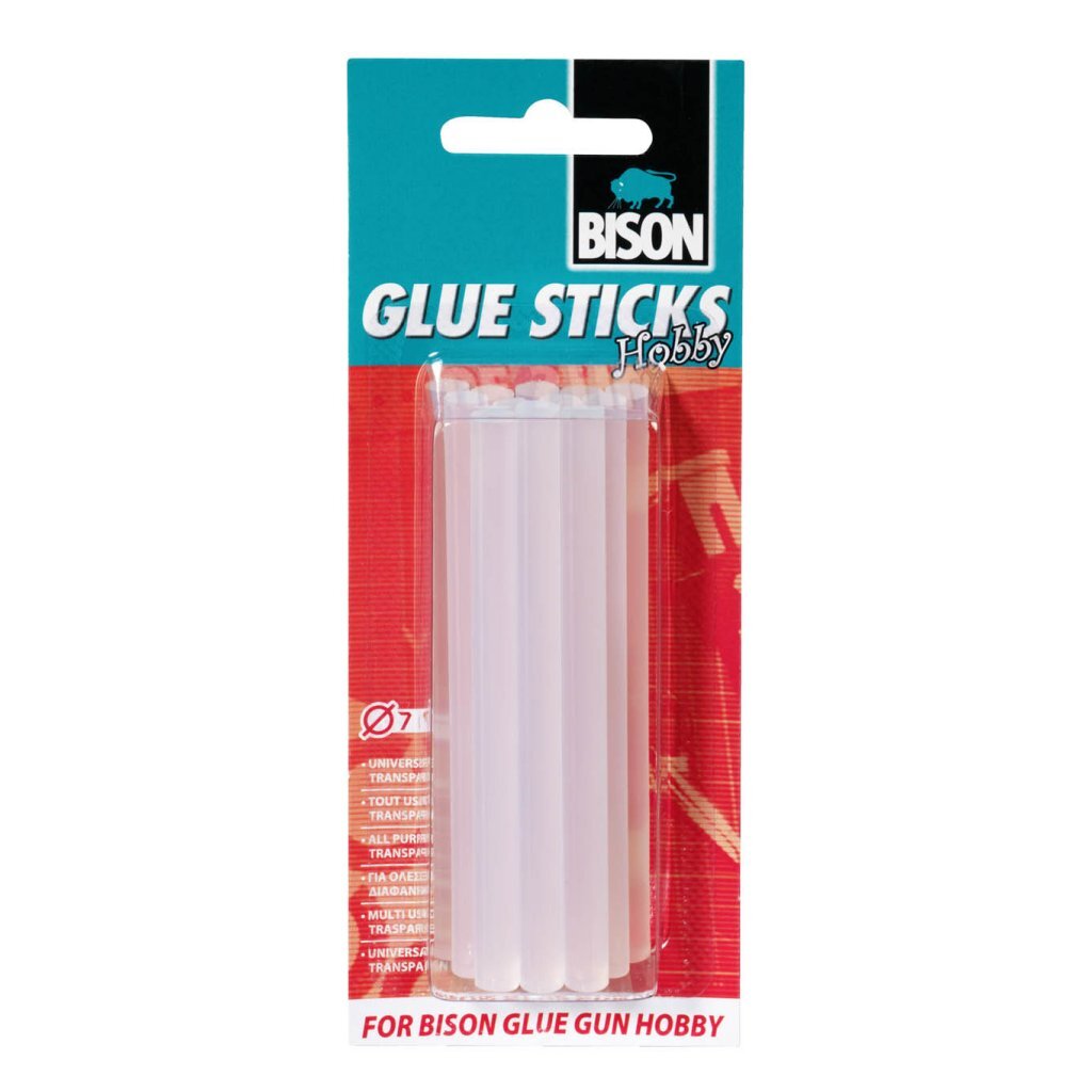 Bison Glue Sticks 7 Mm 12 Stuks