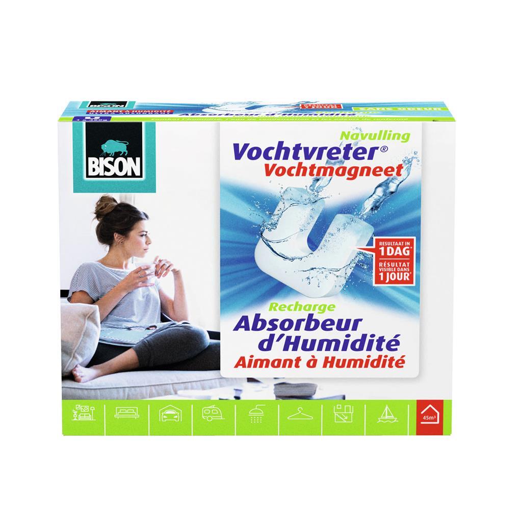 Bison Vochtvreter Navulling Vochtmagneet 450 G