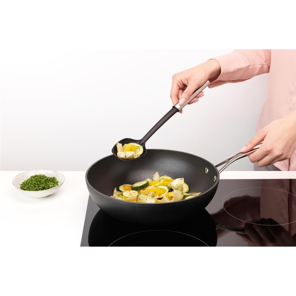 Brabantia Profile Opscheplepel Zwart/Rvs