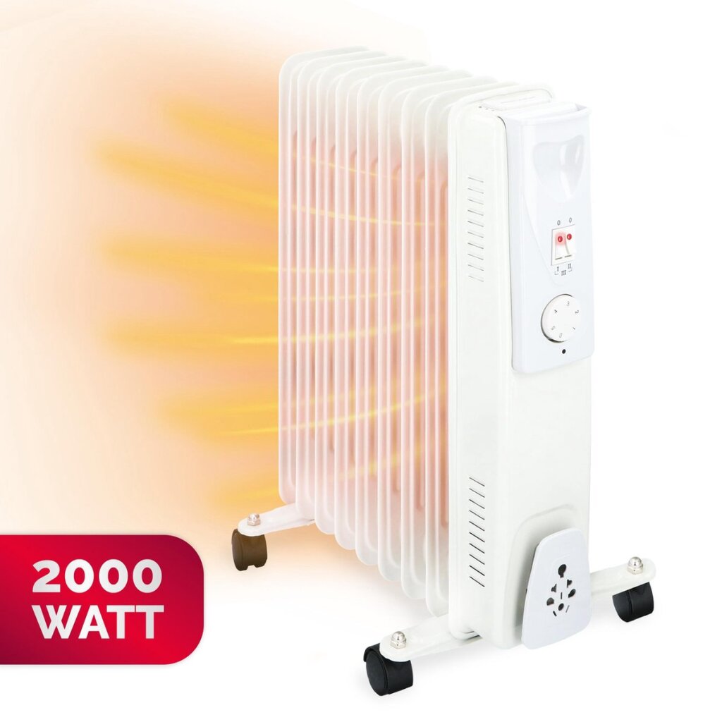Alpina Olieverwarming 2000W 9 Ribben