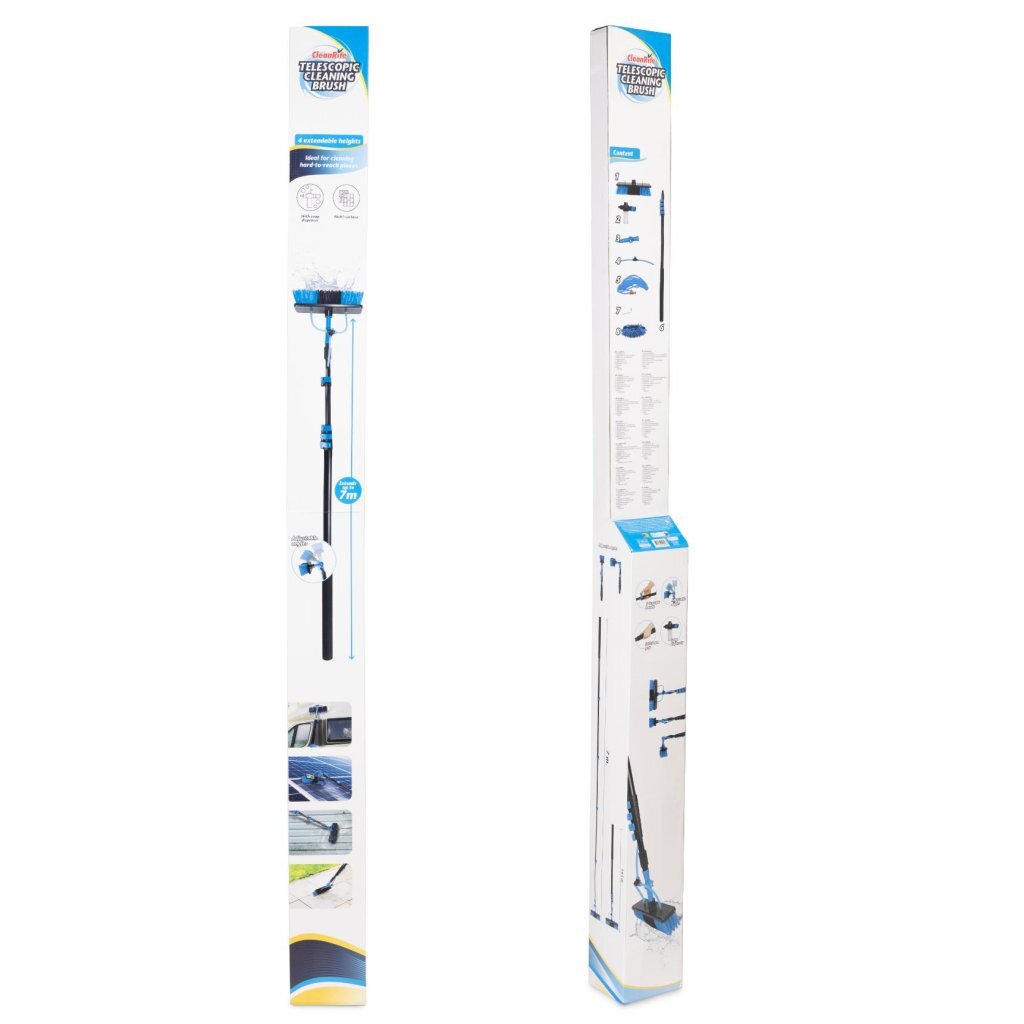 Overige Merken Waterbezem 700 Cm Zwart/Blauw