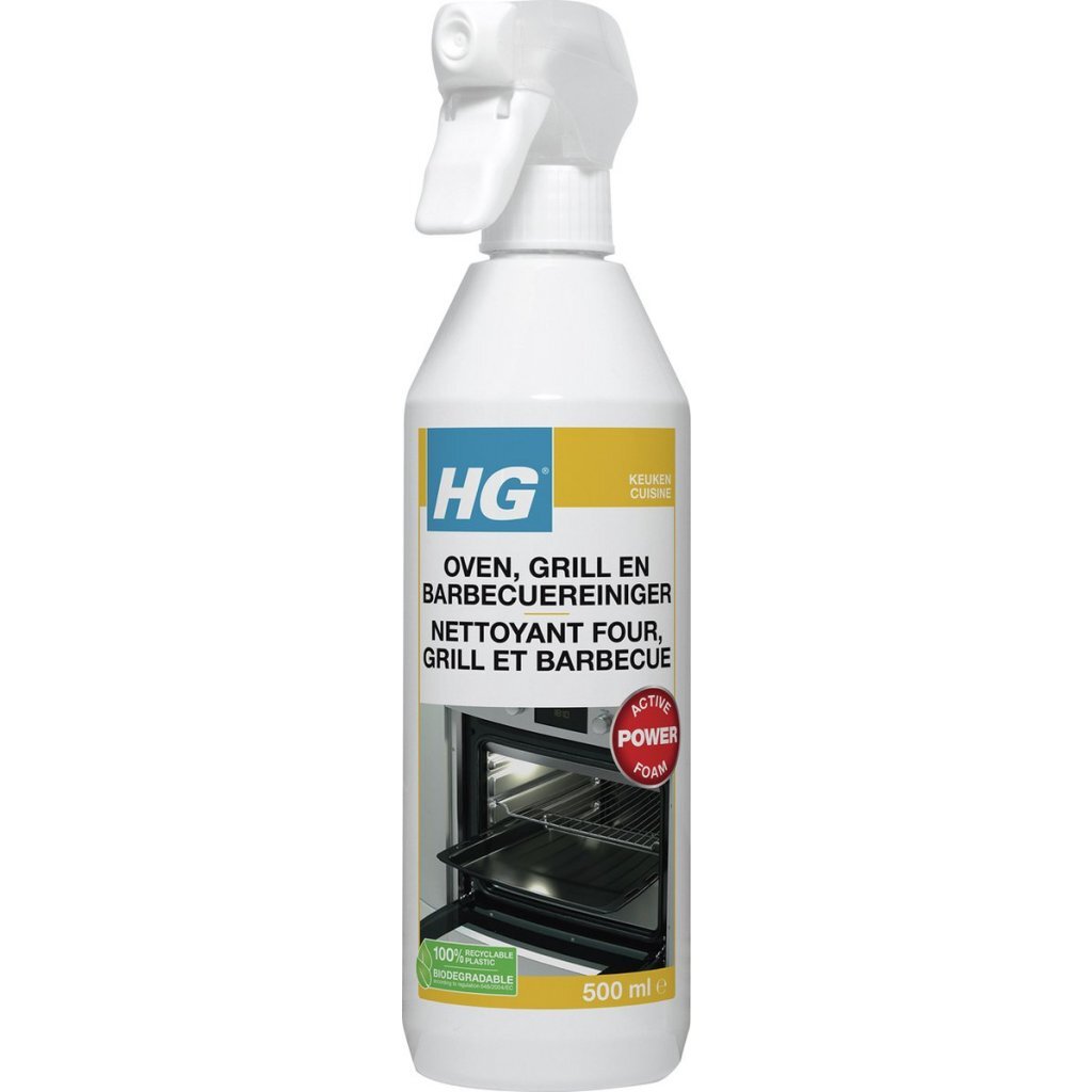 Hg Oven-Grill-Barbecue Reiniger Snelwerkend 500 Ml