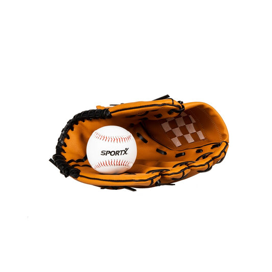 Sportx Honkbal Handschoen + Bal