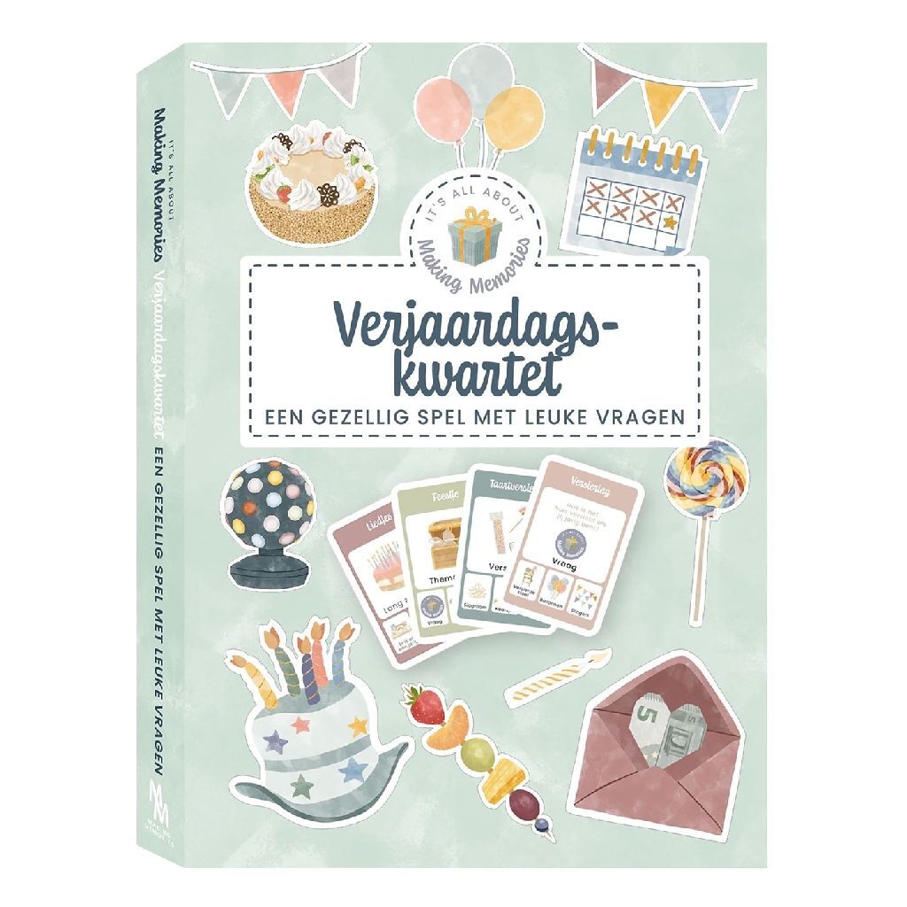 Overige Merken Making Memories Verjaardag Kwartet