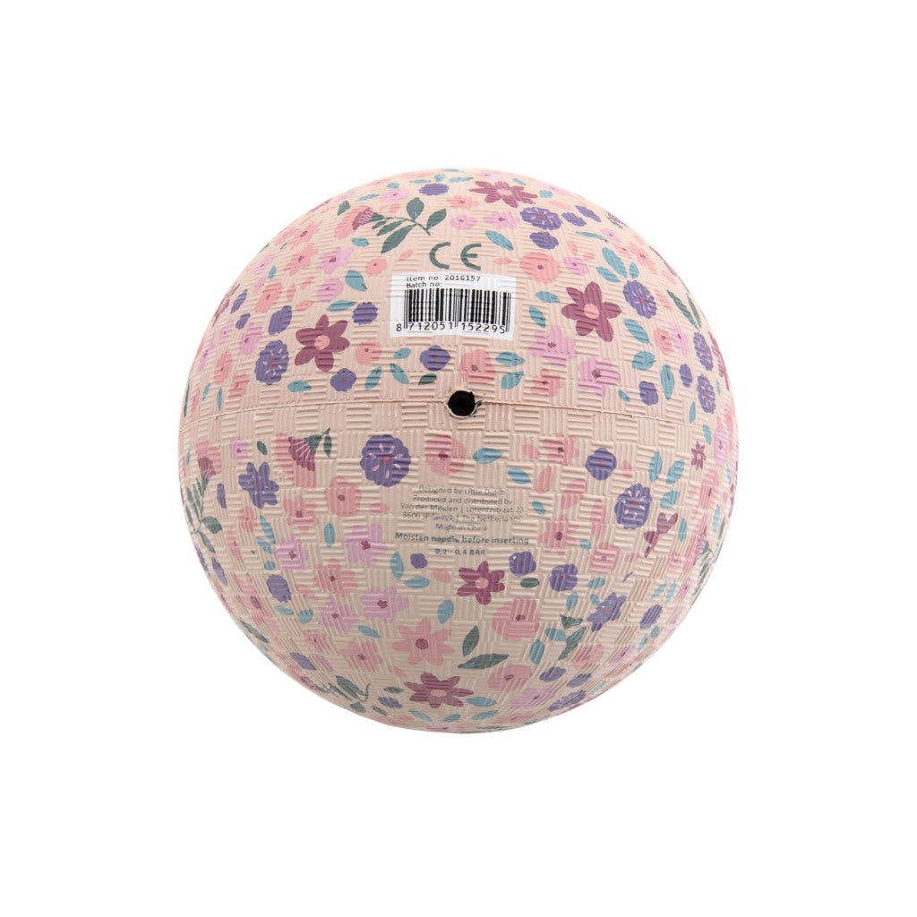 Little Dutch Dreamy Mermaid Bal 18 Cm Rubber/Roze