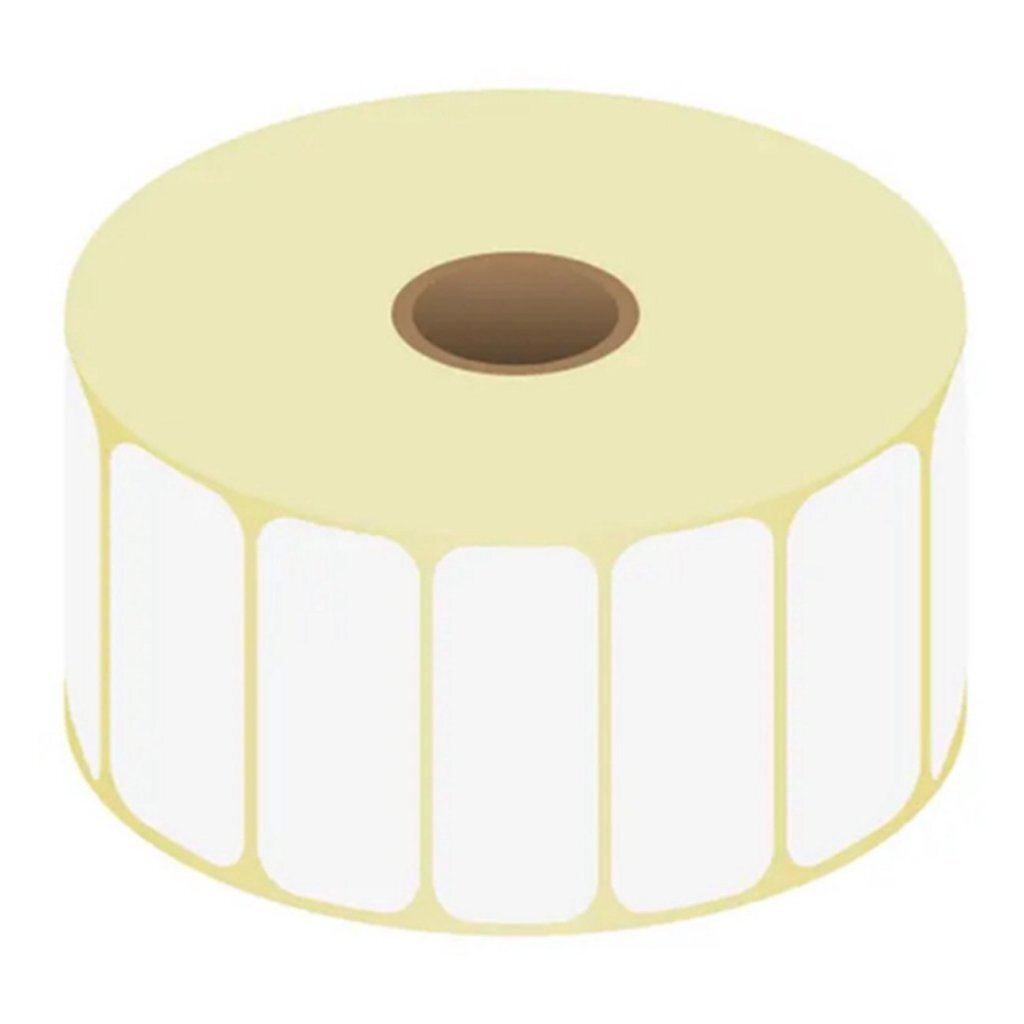 Kangaro K-904881 Etiketten Rol 2580 Labels 5.1X2.5 Cm Wit