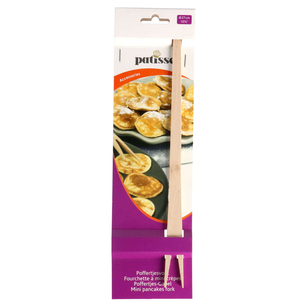 Patisse Houten Poffertjesvork 27 Cm