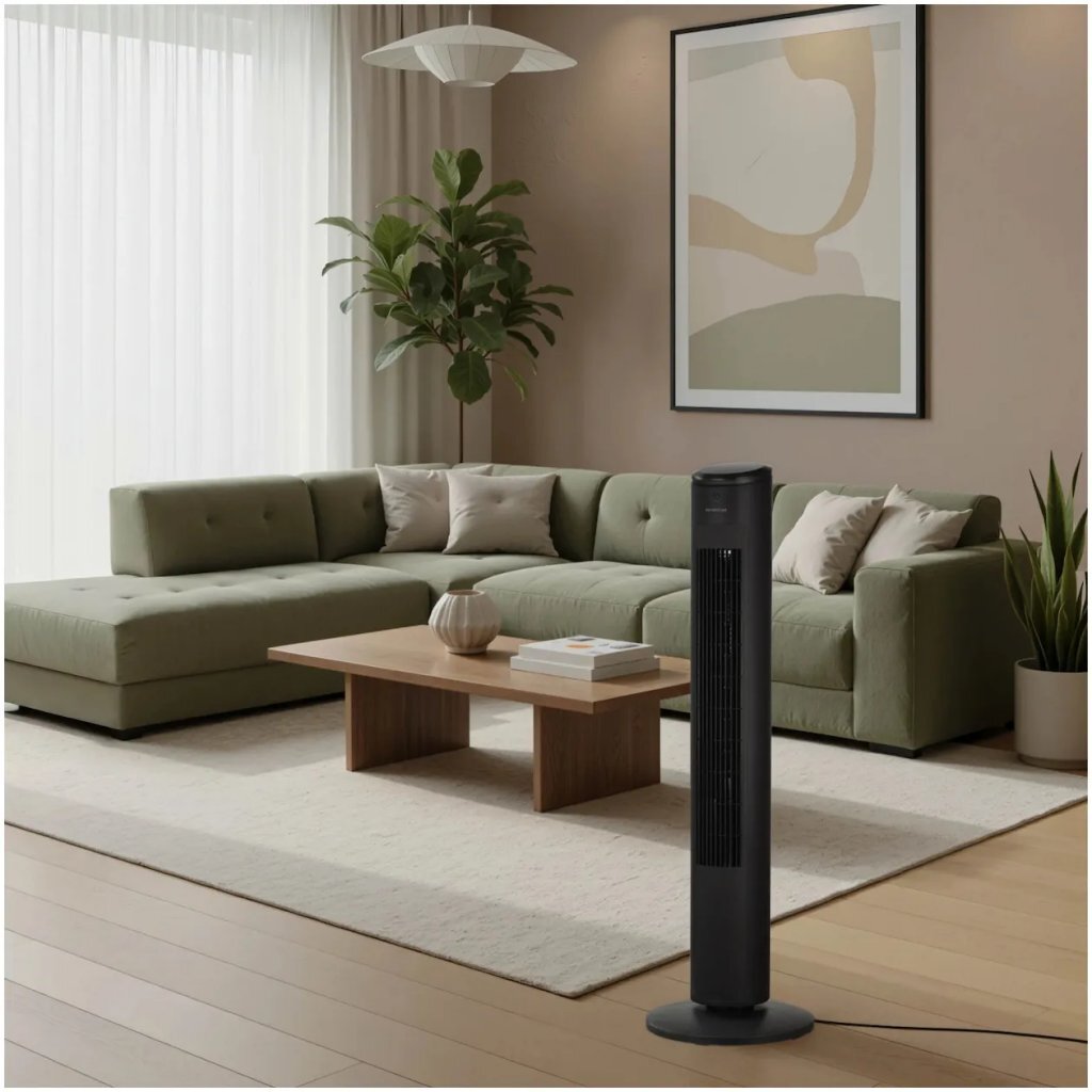 Inventum Vto912Ba Torenventilator 103X30X30 Cm Zwart