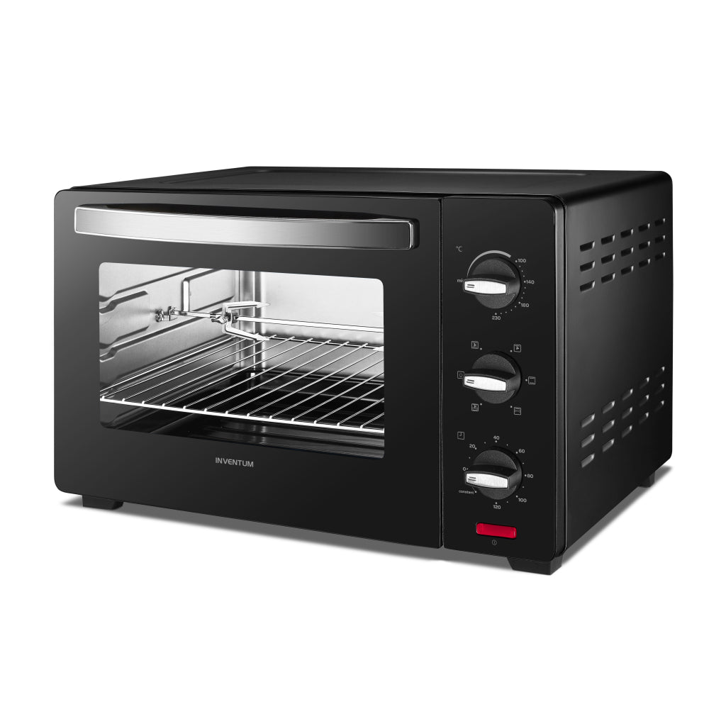 Inventum Ov307B Vrijstaande Heteluchtoven 30L 1600W Zwart/Zilver