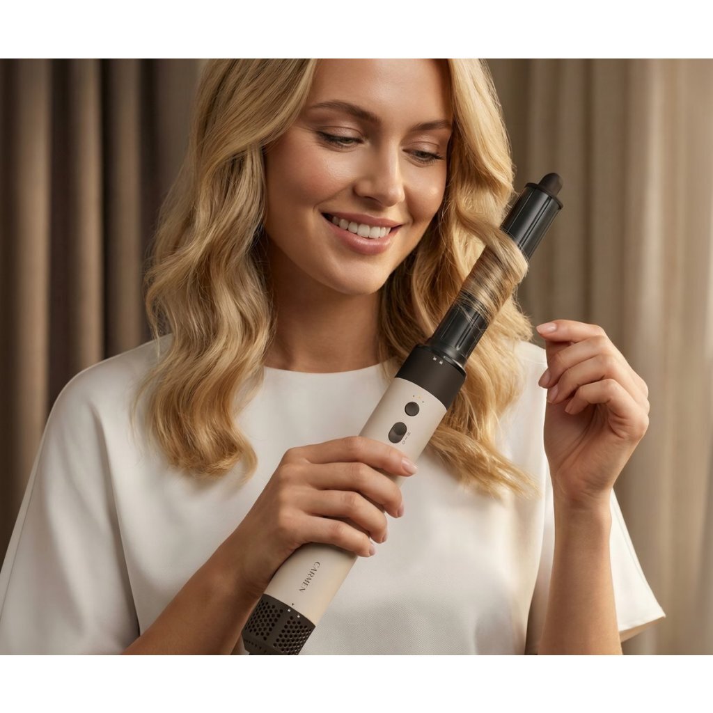 Carmen Cas1470C 7In1 Airstyler Zwart/Beige