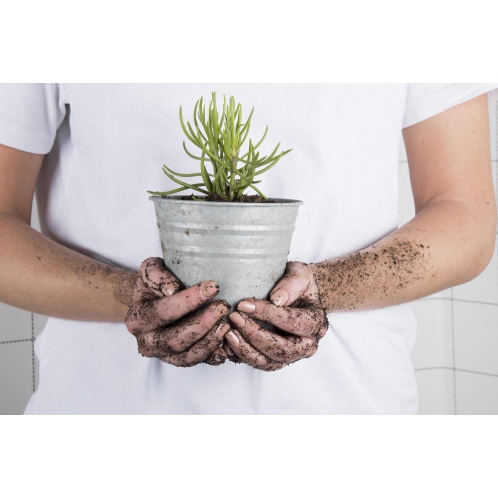 Esschert Design Oud Zinken Bloempot 14 Cm