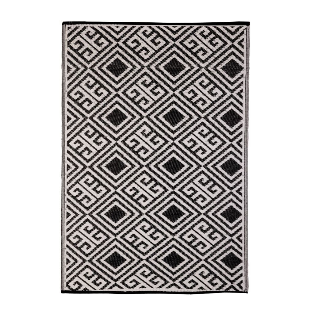 Overige Merken Tuintapijt 120X180 Cm Zwart/Wit