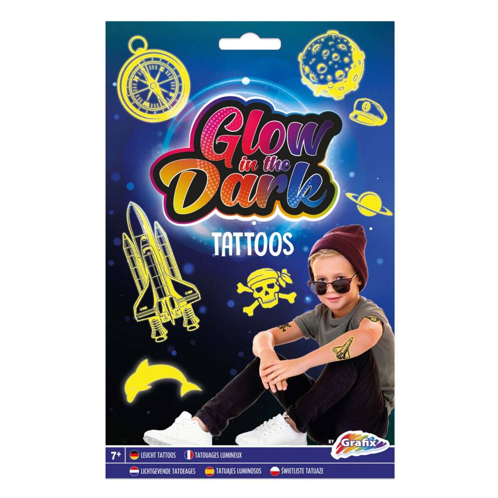 Grafix Glow In The Dark Tattoos