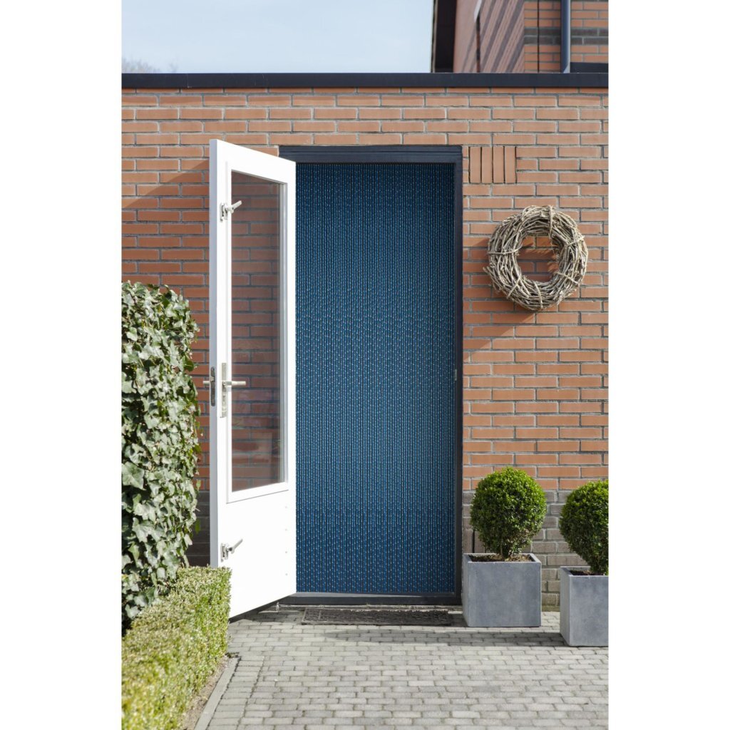 Overige Merken Vliegengordijn Alcampo 90X230 Cm Blauw