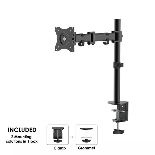 Newstar Nm-D135Black Flatscreen Bureausteun Zwart