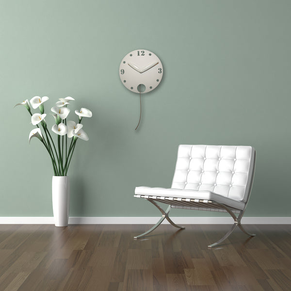 Nextime Ne-3102 Wandklok 30X55,5Cm Plastic, 'Waggle'
